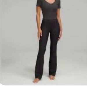 lululemon athletica Black Flare Pants 14
